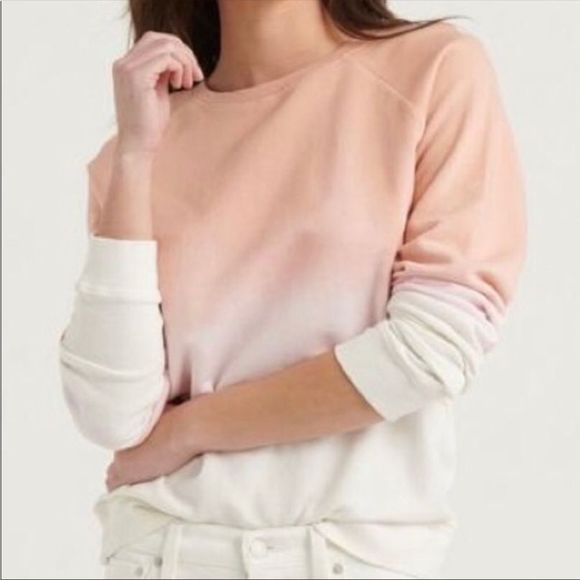 Lucky Brand Tops - Lucky Brand Dip Dye Sweatshirt in size M